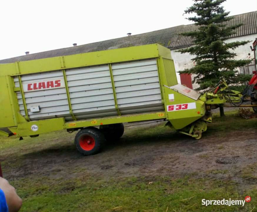 Przyczepa samozbierająca class s33 Brodnica