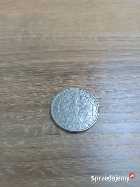 Moneta 50 groszy 1923 r Nikiel II RP Szybka Cisiec sprzedam