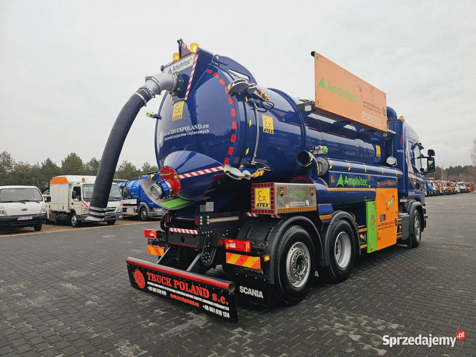Scania Amphitec VORTEX ATEX Ładowarka próżniowa