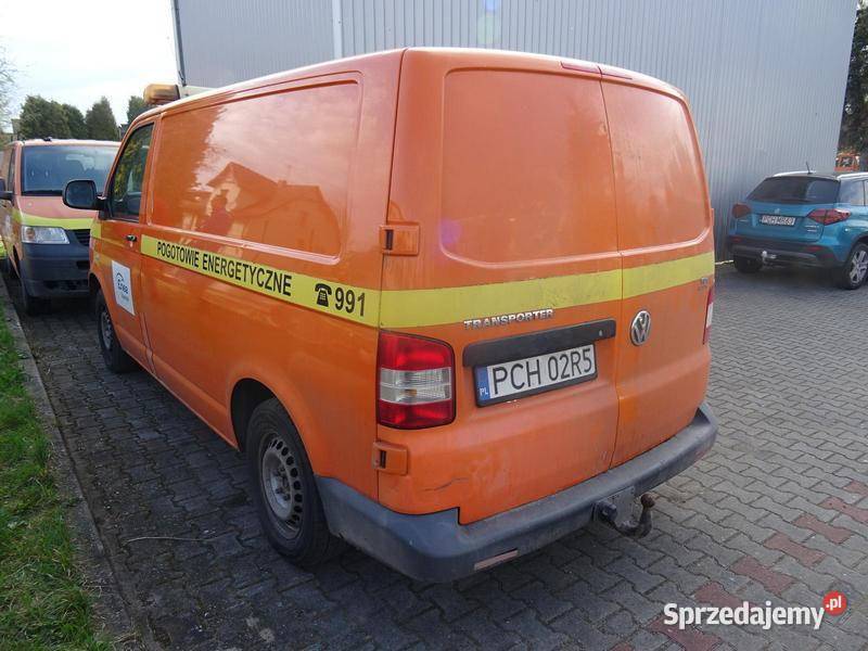 VOLKSWAGEN Transporter T5 4MOTION GP TDiMR10 E5 nieuszkodzony Chodzież sprzedam