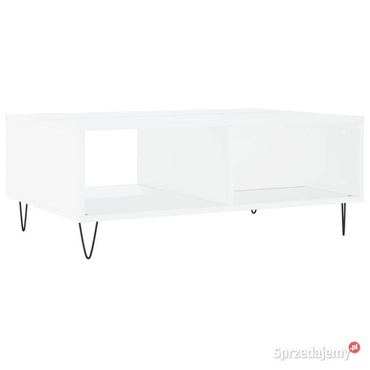 Stolik kawowy biały 90x60x35 materiał Warszawa sprzedam