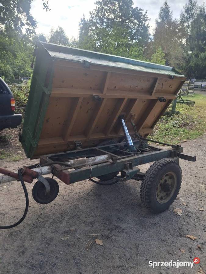 Przyczepa wywrotka 3stronny kipper hydrauliczny Krosno Odrzańskie