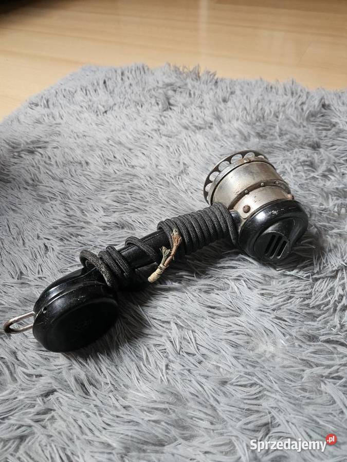 Telefon tarczowy PRL Warszawa