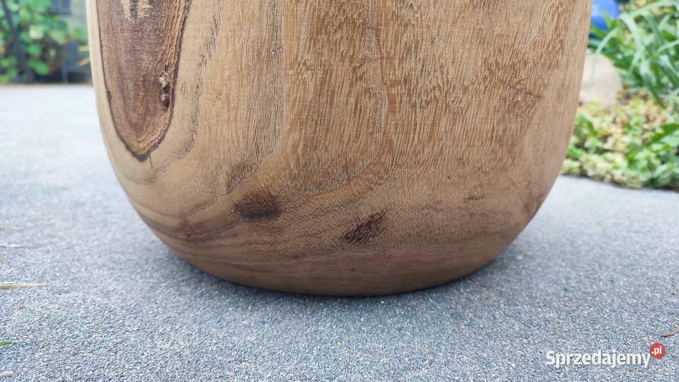 Donica z drewna Paulownia duża Bydgoszcz