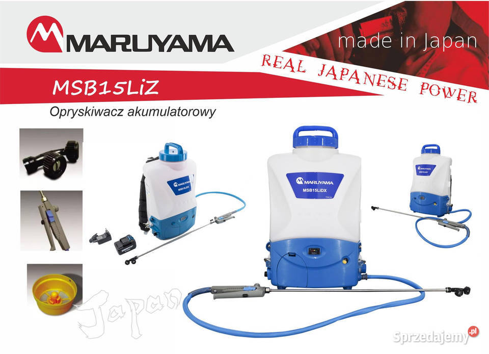 MARUYAMA MSB15LIZ OPRYSKIWACZ AKUMULATOROWY