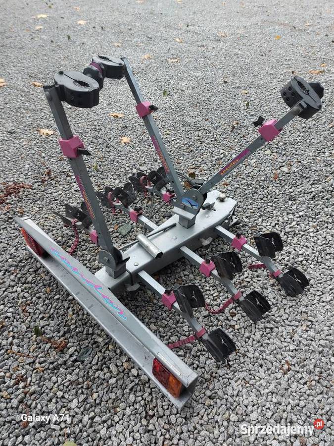 Bagażnik rowerowy uchylny na 3 rowery na hak Jelenia Góra
