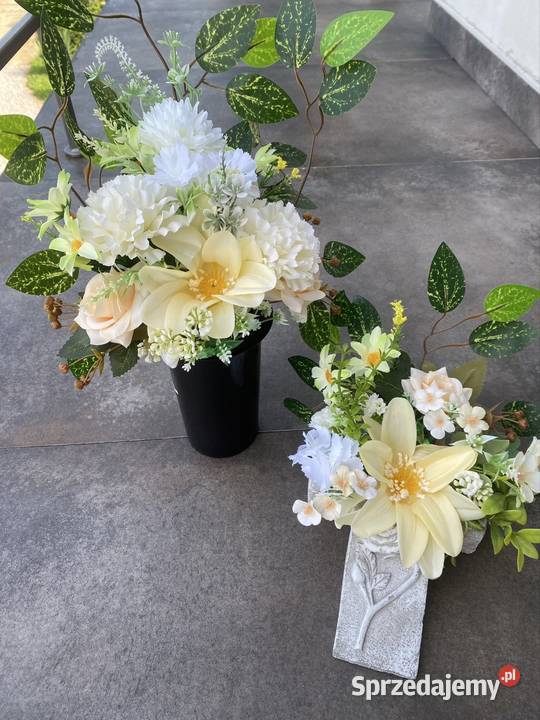 Kompozycja na grób ręcznie wykonana Gorlice
