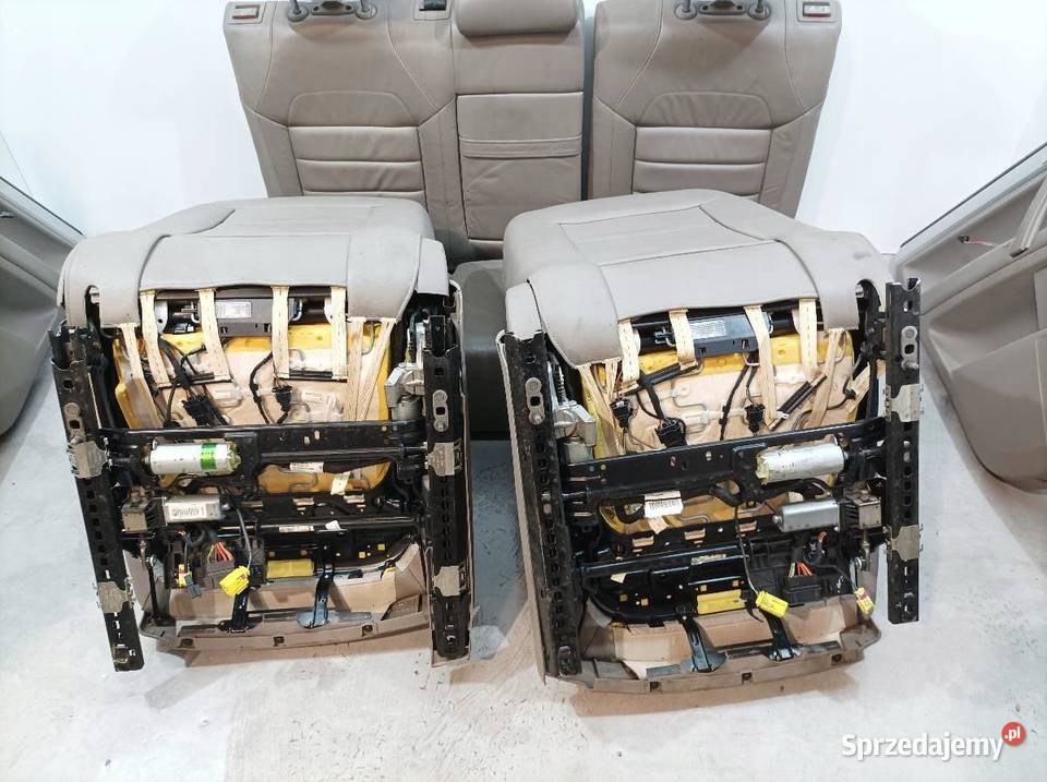 FOTELE KANAPA BOCZKI KOMPLET SKÓRA ELEKTRYCZNE sprzedam