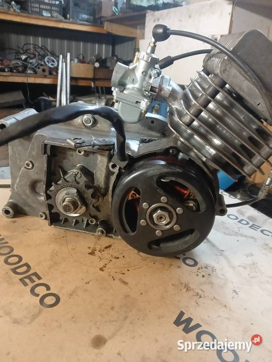 Silnik Simson kapitalnym remoncie przebieg około Tarnów