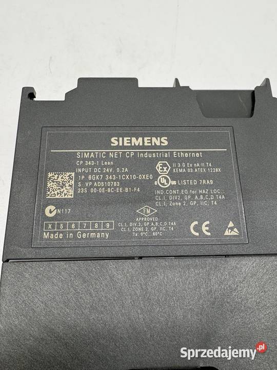 Siemens 6GK7 3431CX100XE0 CP 3431 Lean Warszawa sprzedam