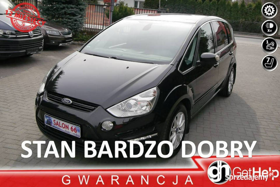 Ford S 20 Xenon Skóra Panorama Stan b wspomaganie kierownicy Częstochowa