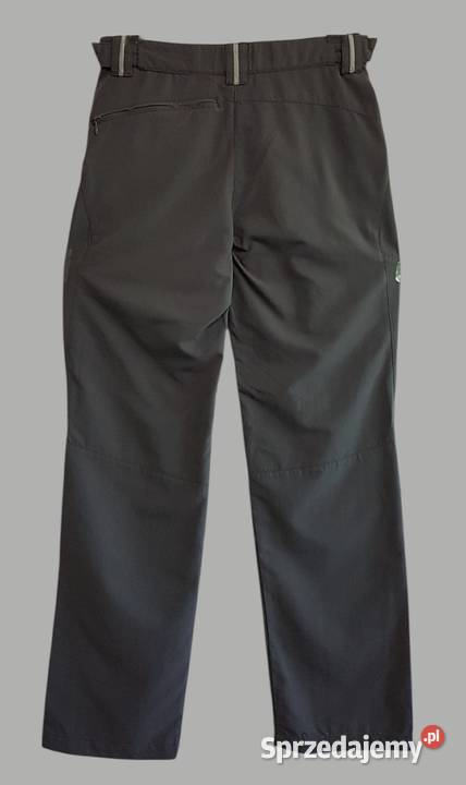 Damskie sportowe spodnie trekkingowe szare