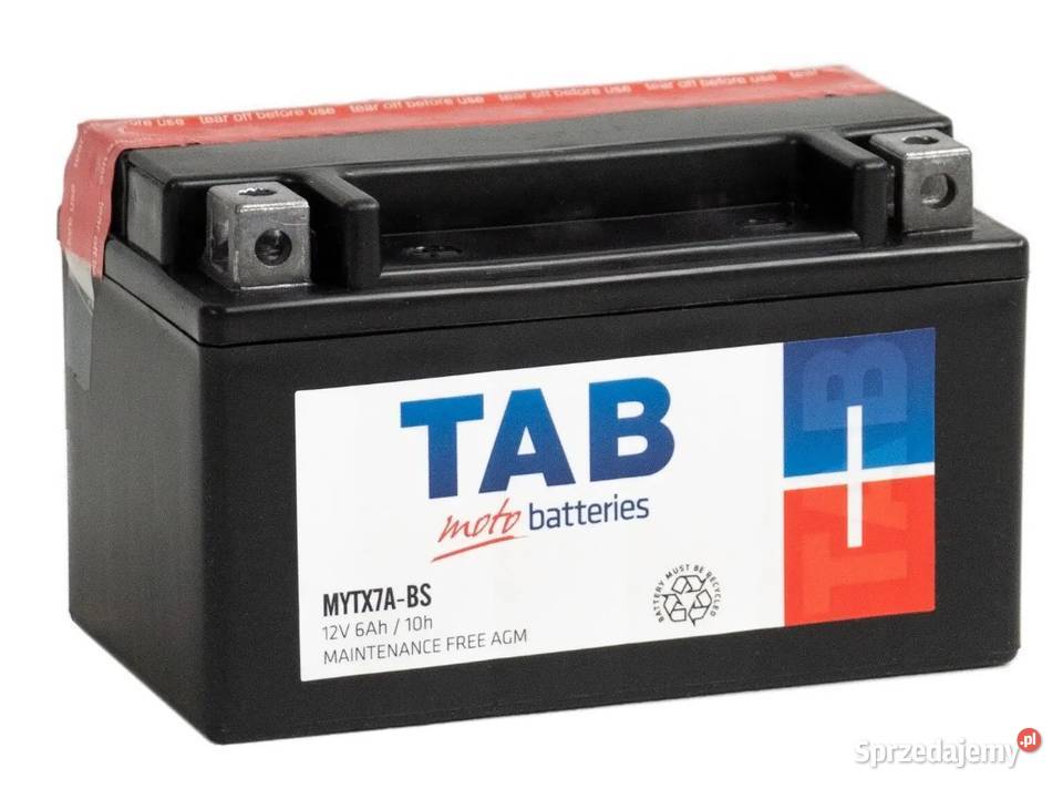 TAB YTX7ABS MYTX7ABS 12V 6Ah 70A