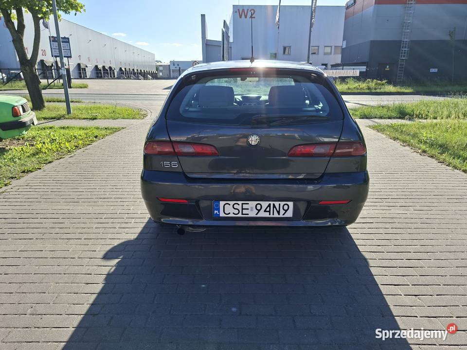 Alfa Romeo 156 stan Sprawna klimatyzacja komputer pokładowy Bydgoszcz