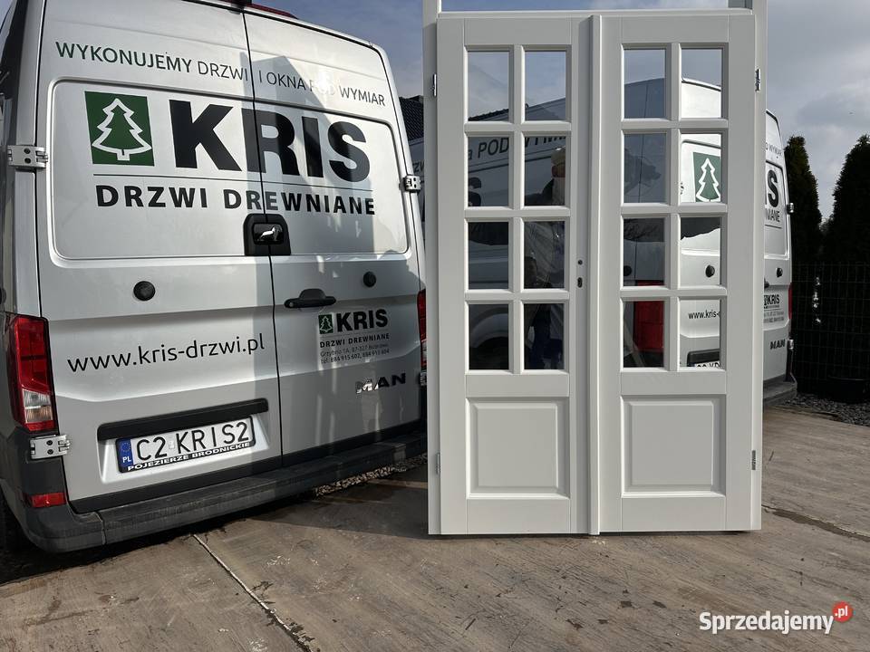 Drzwi wewnętrzne drewniane Ręki NA KAŻDY WYMIAR Grzybno sprzedam