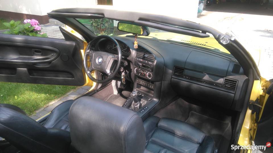 BMW E36 CABRIO DDAKAR GELB INDIVIDUAL 20I 165000km Seria 3