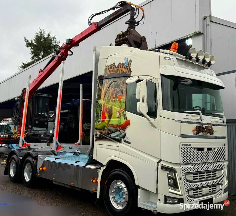 Do drzewa dzwig klonice 6x4 Volvo FH do przewozu Napęd 2 lub więcej osi