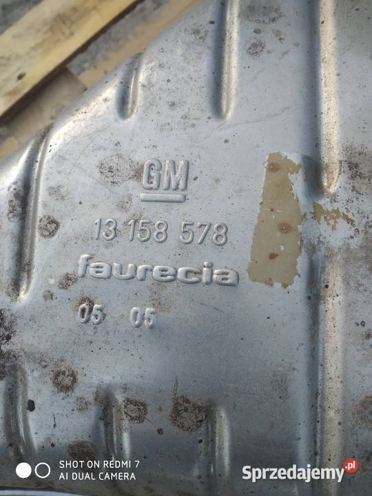 Tłumik końcowy opel Zafira A 13158578 Tomaszów Mazowiecki sprzedam