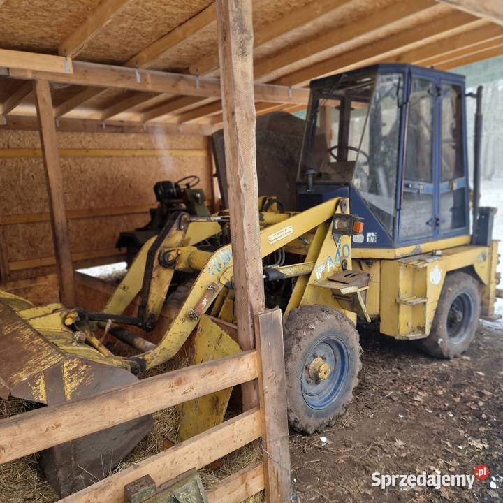 koparko ładowarka 4x4 Fiat FA40 Perkins 4t Bolesławiec