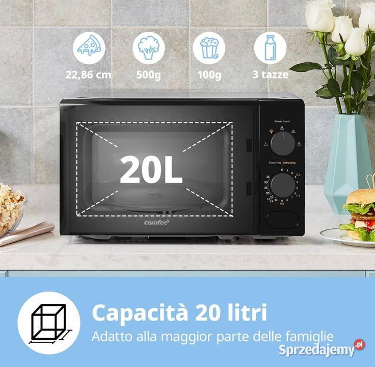 Kuchenka mikrofalowa Comfee 20 l 700W małopolskie Nowy Sącz
