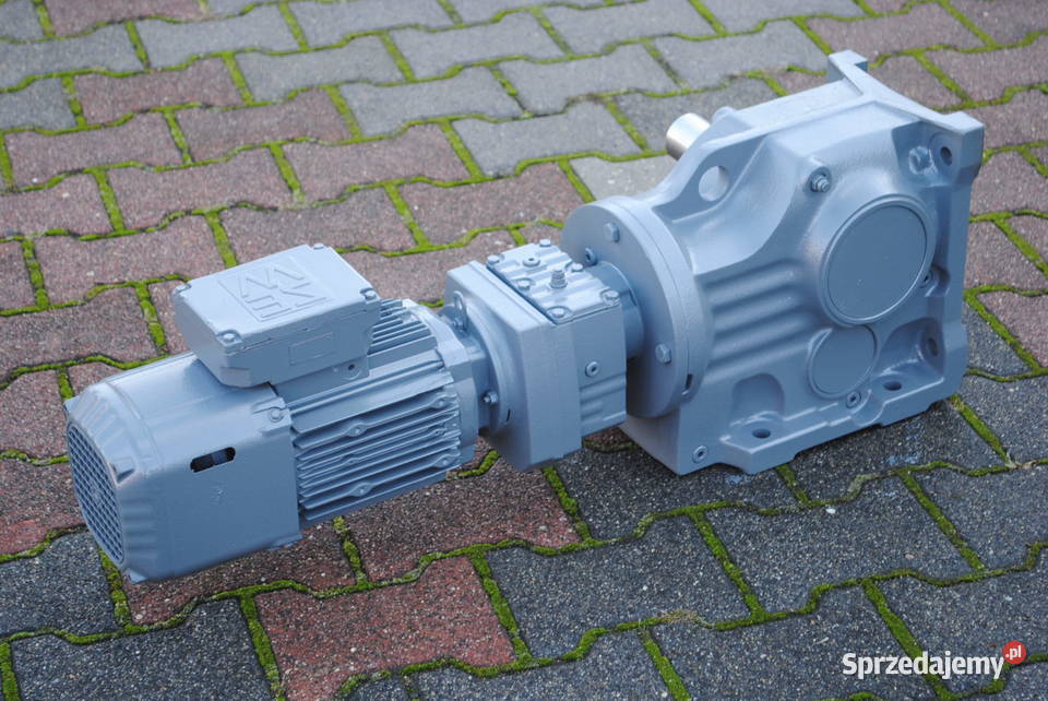 Motoreduktor kątowy 075kw 57obr z hamulcem SEW Kargowa
