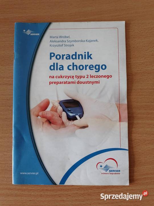 PORADNIK chorego na cukrzycę 2 książeczka zdrowie, pierwsza pomoc wielkopolskie Poznań