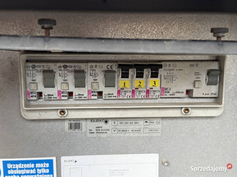 Rozdzielnica budowlana elBOX Pozostałe