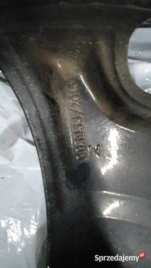 Sprzedam felgi aluminiowe Jeep Compas 18 uszkodzony Ślesin