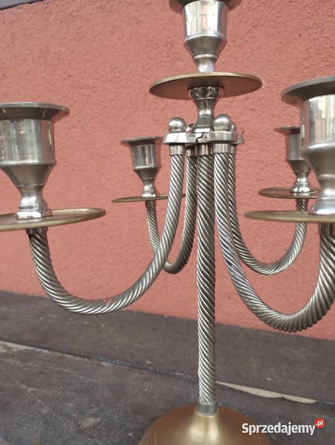 Świecznik art deco Stalowa Wola sprzedam