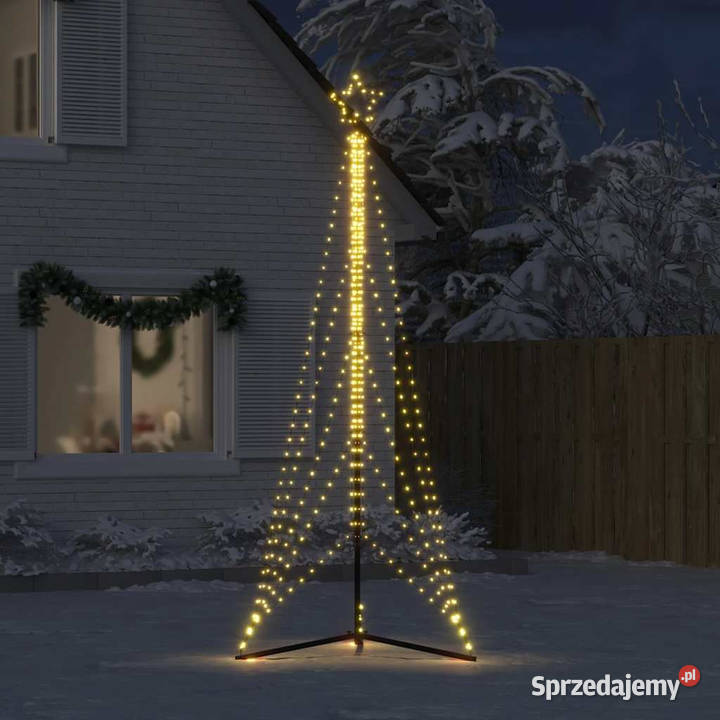 Lampki choinkowe 525 ciepłych białych LED 302 mazowieckie