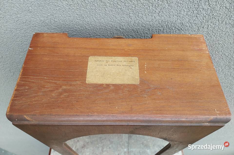 Szafka witrynka ze skrzyni starego zegara pomorskie Tczew
