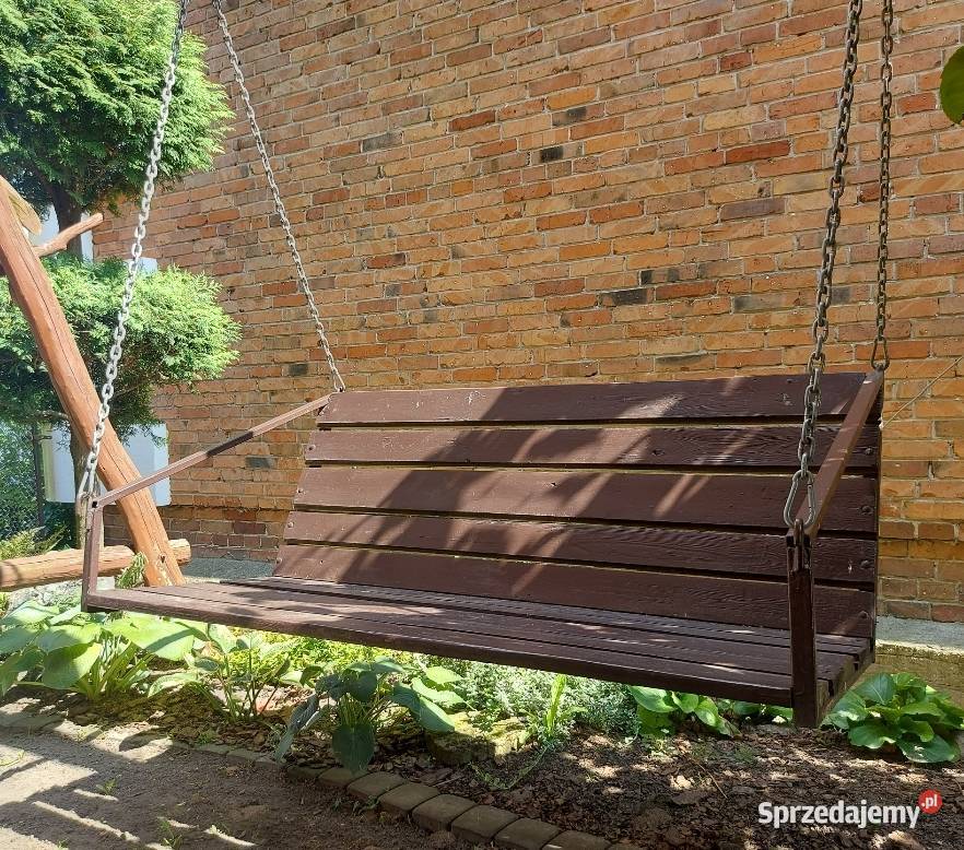 Ławka do huśtawki bujanej gotowy stelaż