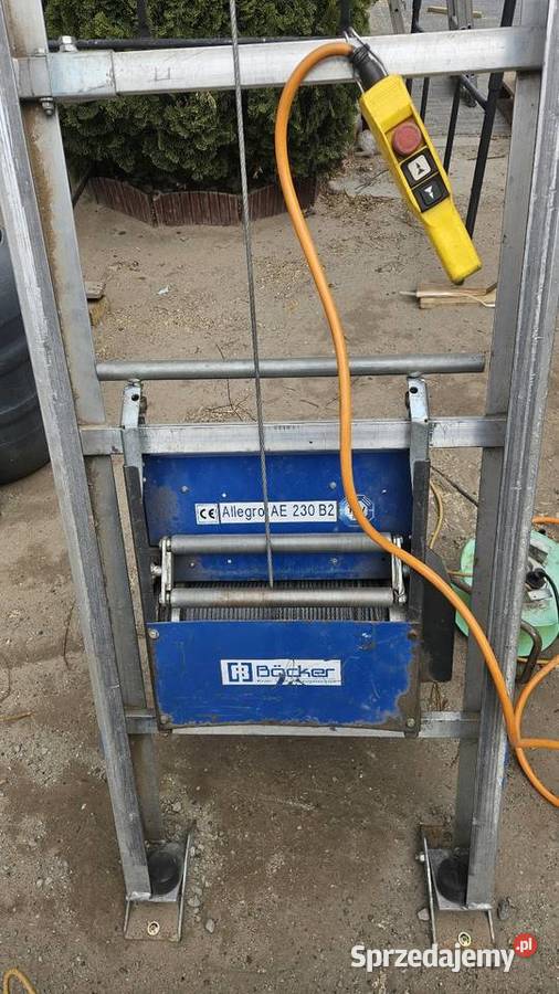 rusztowanie warszawskie wynajem podesty winda Rusztowania Goszczanów sprzedam