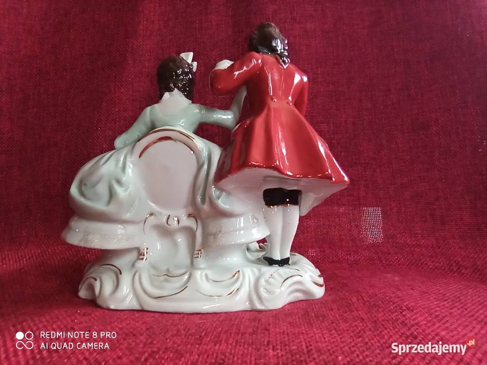 Figurka porcelanowa Pary Całuję Rączki