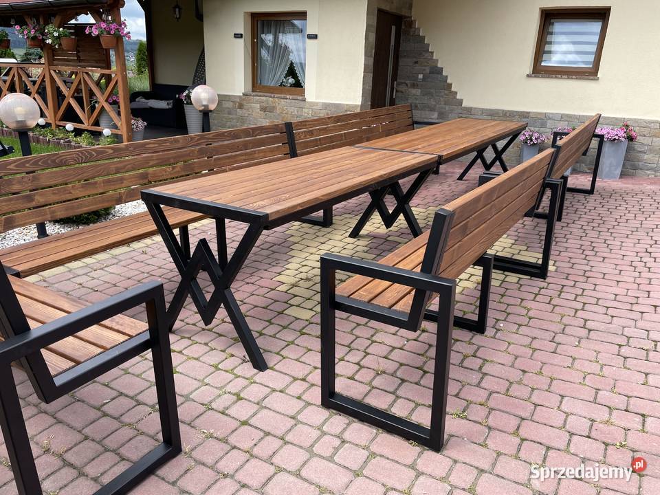 Meble ogrodowe LOFT Zestawy mebli ogrodowych Ogród Wrocław