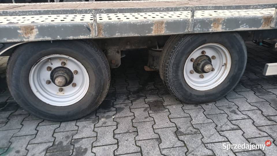 Przyczepa Trailer typ E20 Gniotpol 765x255 Rzędowice