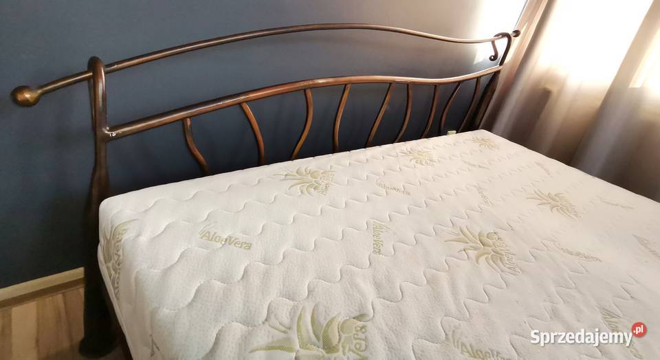 Sprzedam metalowe kute łóżko 160200 zachodniopomorskie Koszalin