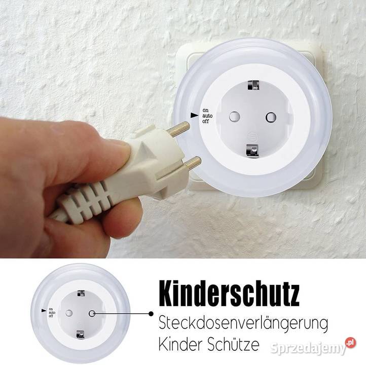 Gniazdo światła nocnego z czujnikiem zmierzchu 3 Zamość