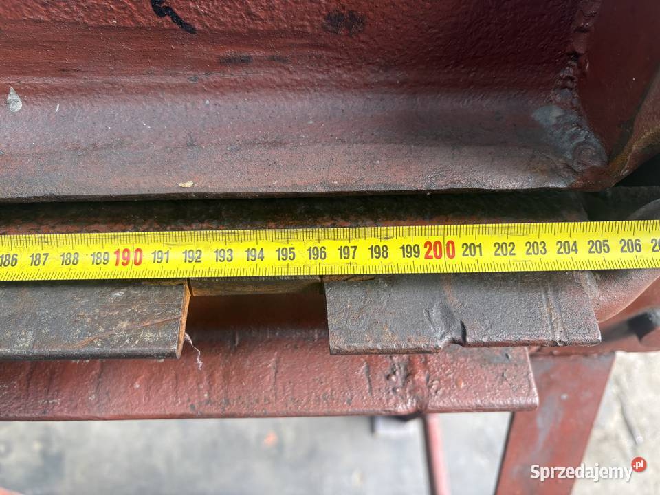 Giętarka zaginarka 2m dekarska do blachy 1mm Bydgoszcz