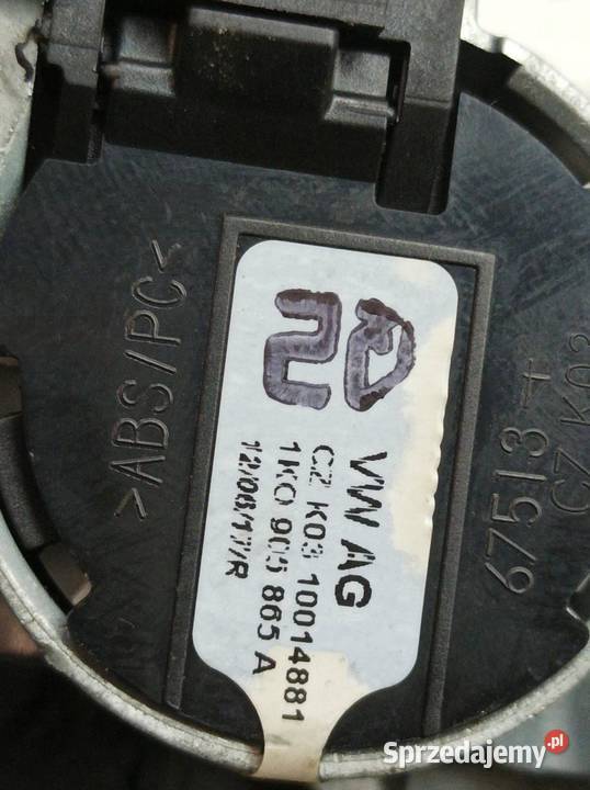 STACYJKA 5907911080549 1K0905851B VW Volkswagen osobowe Stacyjki i kluczyki