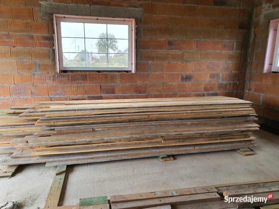 Deski szalunkowe 25 mm Sprzedam 49 m3 Grodków sprzedam