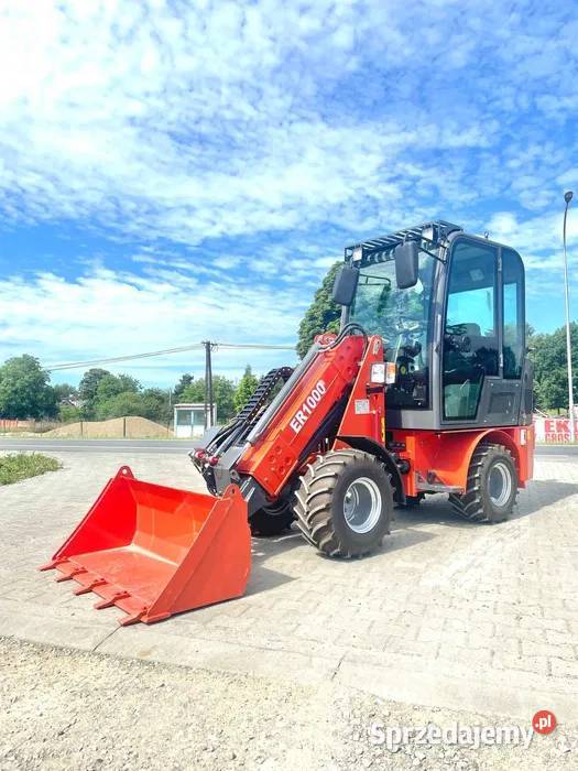 Nowa mini ładowarka EVERUM ER1000 udziwig1000 Nysa