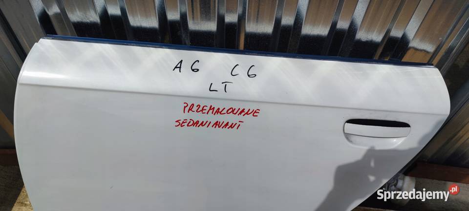 DRZWI LEWY TYŁ AUDI A6 C6 SEDAN AVANT BEZ