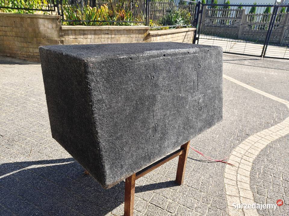 Skrzynia basowa bassowa dual subwoofer tuba Niegowonice