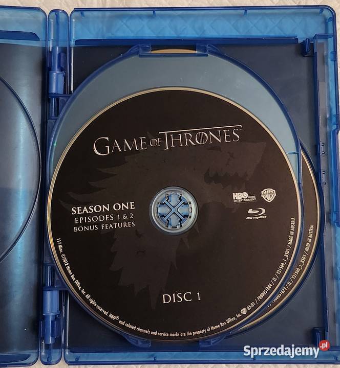 Gra o tron sezon 1 bluray Warszawa