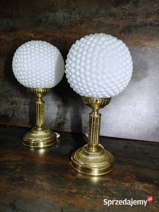 Lampy 2 Slken Leuchten lata 60 vintage Kalisz