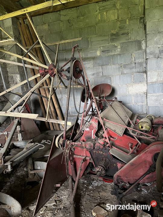 Zestaw żniwnoomłotowy PRL podkarpackie