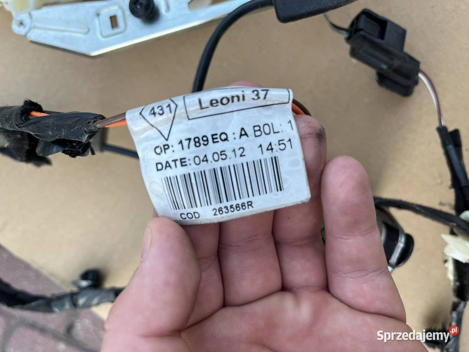 Zamek mechanizm drzwi boczne Renault Master