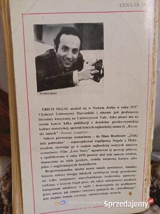 Love story Segal książki Warszawa księgarnia miękka