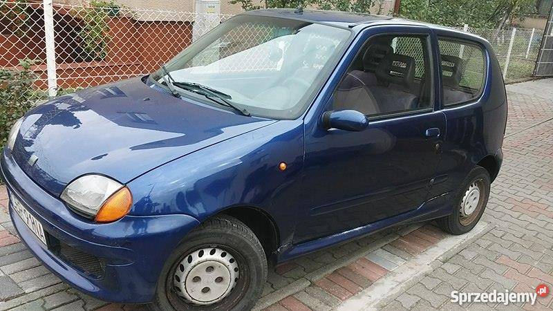Fiat seicento 11 spi 1999r do poprawek kujawsko-pomorskie Brodnica